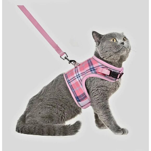 NWT PUPTEK CATS LEASH AND HARNESS SET - Picture 1 of 8